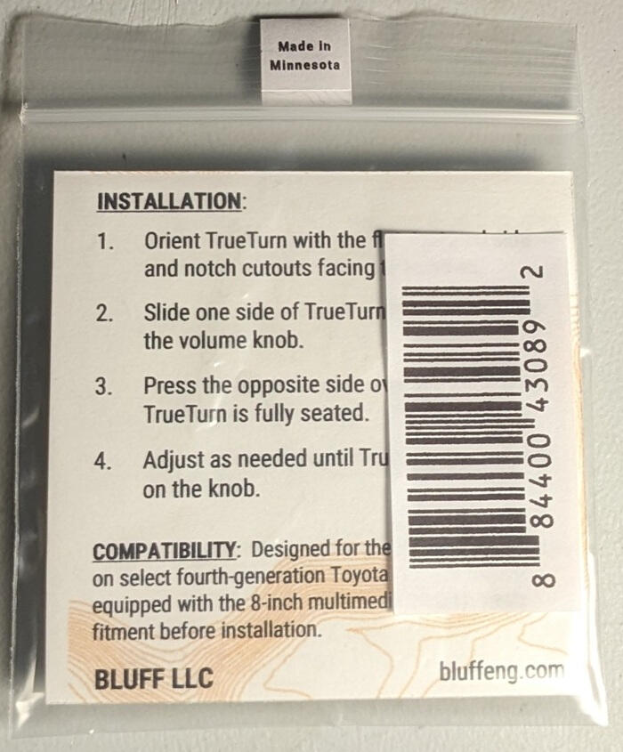 BLUFF TrueTurn 001-05